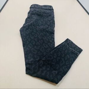 DL1961 Jeans Adult Size 27 Dark Gray Florence Instasculpt Mid Rise Skinny Women